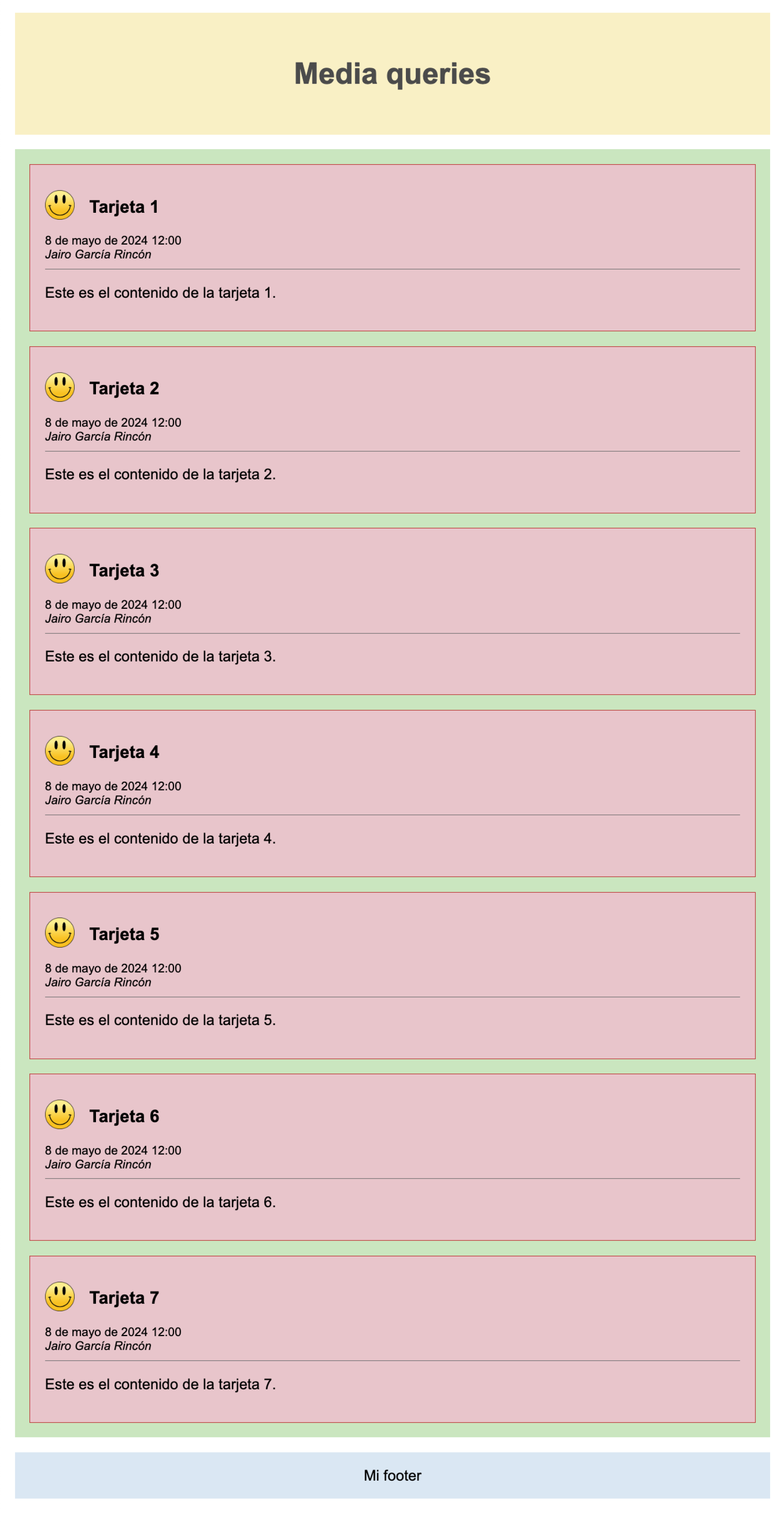 06 Media queries pantallas pequeñas